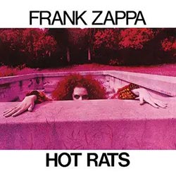 Frank Zappa Hot Rats album cover showcasing groundbreaking studio recording techniques